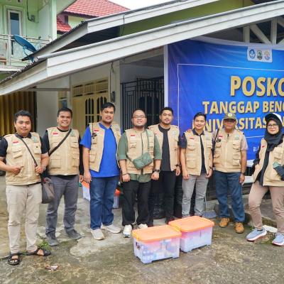 Tim ke-5 Tanggap Bencana UNAND di Kabupaten Agam 12-14 Desember 2025