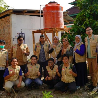Tim ke-3 Tanggap Bencana UNAND di Kabupaten Padang Pariaman
