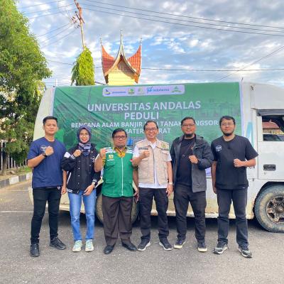 UNAND Kirim Tim Tanggap Bencana ke Lokasi Terdampak Banjir Bandang, Palembayan, Kabupaten Agam 