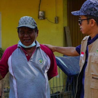 Unand Dan Mahasiswa Kkn Kebencanaan Gelar Gotong Royong Di Simpang Pasir Pasar Baru 