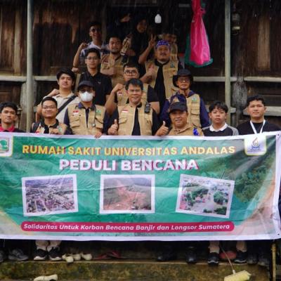 Tim ke-4 Tanggap Bencana UNAND di Kabupaten Agam 10-12 Desember 2025